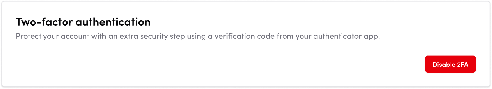 Screenshot: Scan the QR code with your authentication app and enter the 6-digit code displayed.