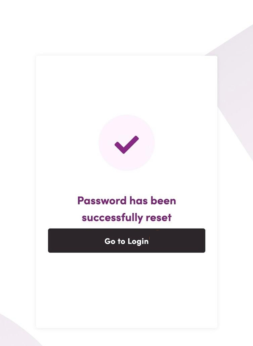 Screenshot: Click the “Go to Login” button to display the login form.